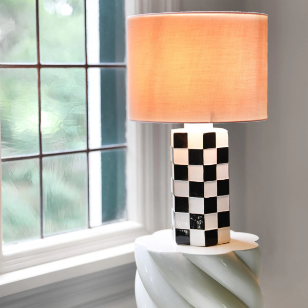 Klevering Lamp Check Black - Image 2