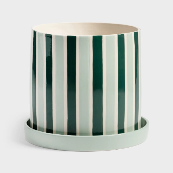 Klevering Fioriera Clash Stripe Verde