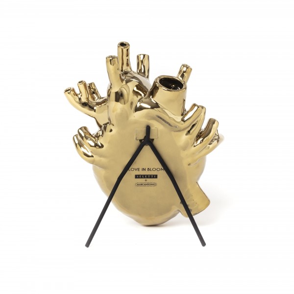 Seletti Vaso Love In Bloom Gold - immagine 5