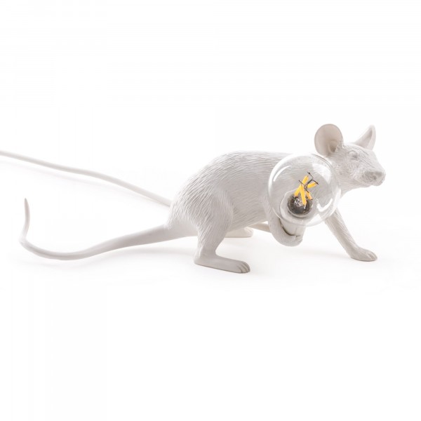 Seletti Mouse Lamp Lying Down USB - Image 2