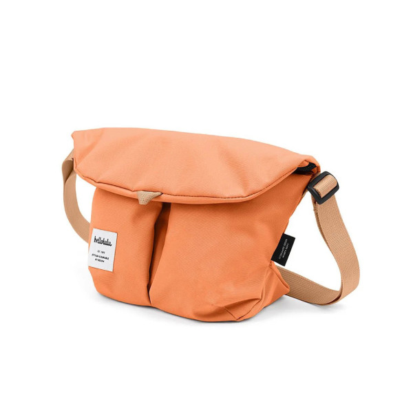 Hellolulu "mini Kasen" All Day Shoulder Bag Pale Orange - Image 3