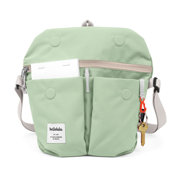 Hellolulu "mini Kasen" All Day Shoulder Bag Mint Green - Image 6