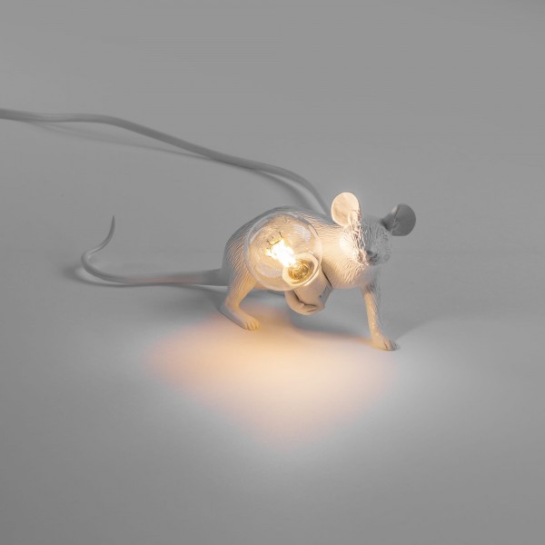 Seletti Mouse Lamp Lying Down USB - Image 3