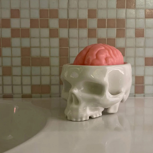 Seletti Porta Sapone Brain Wash Bianco - immagine 3
