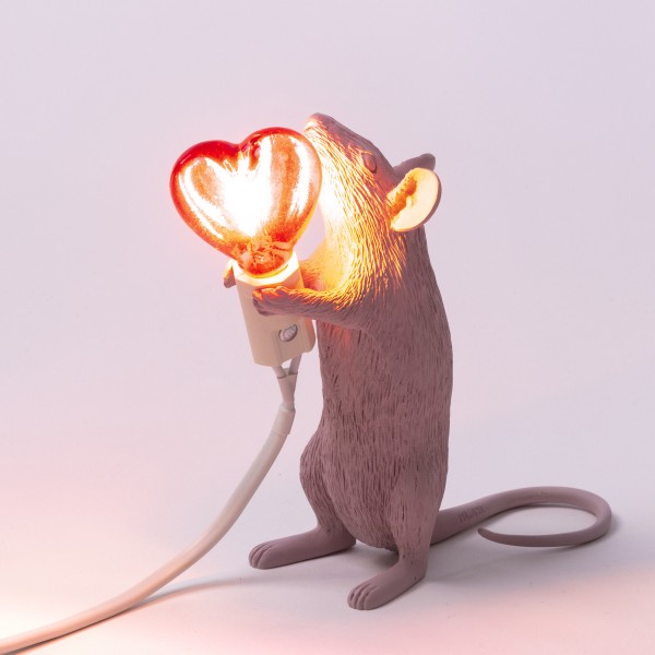 Seletti Mouse Lamp Love Edition Usb