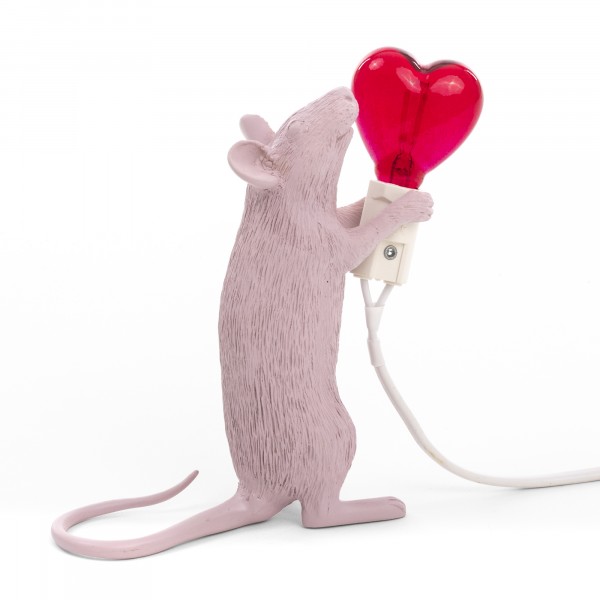 Seletti Mouse Lamp Love Edition Usb - immagine 2