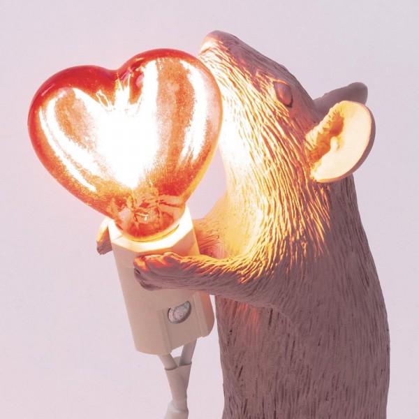 Seletti Mouse Lamp Love Edition Usb - immagine 5