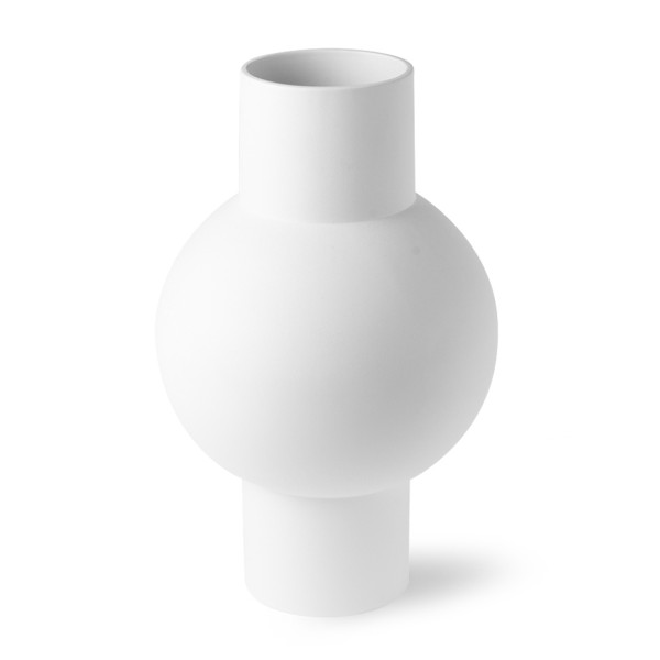 Hk Living Matt White Vase M