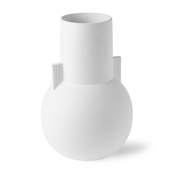 Hk Living Vaso Bianco Opaco S