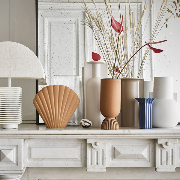 Hk Living Vaso Bianco Opaco S - immagine 2