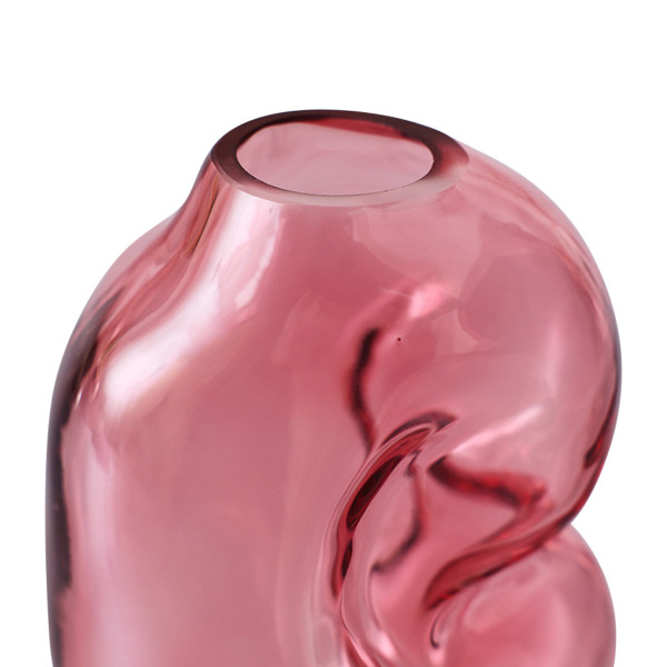 Hk Living Gleam Glass Small Vase Rose - Image 3