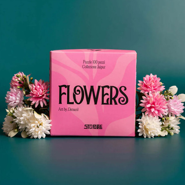 Stopuzzle "flowers" Puzzle 100 Pezzi - immagine 2