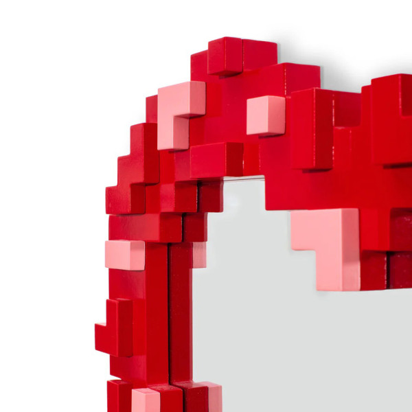 Seletti Pixel Mirror Heart - Image 2