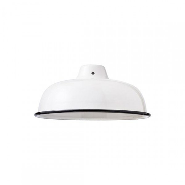 Puebco Enamel Iron Lampshade 25 White