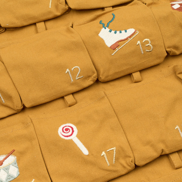 Fabelab Calendario Avvento Natalizio Ricamato - immagine 3