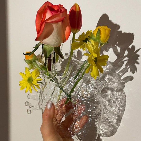 Seletti Vaso Love In Bloom Glass - immagine 3