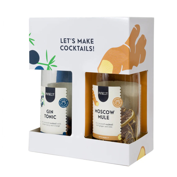 Pineut Cocktail Gift Package Moscow Mule + Gin Tonic
