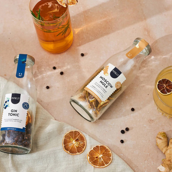 Pineut Cocktail Gift Package Moscow Mule + Gin Tonic - Image 3