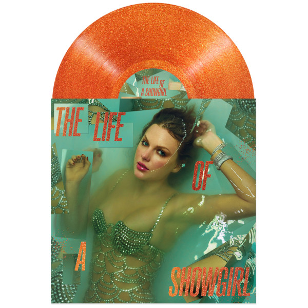 Taylor Swift The Life Of A Showgirl (vinile Sweat And Vanilla Perfume Portofino Orange Glitter) - immagine 2