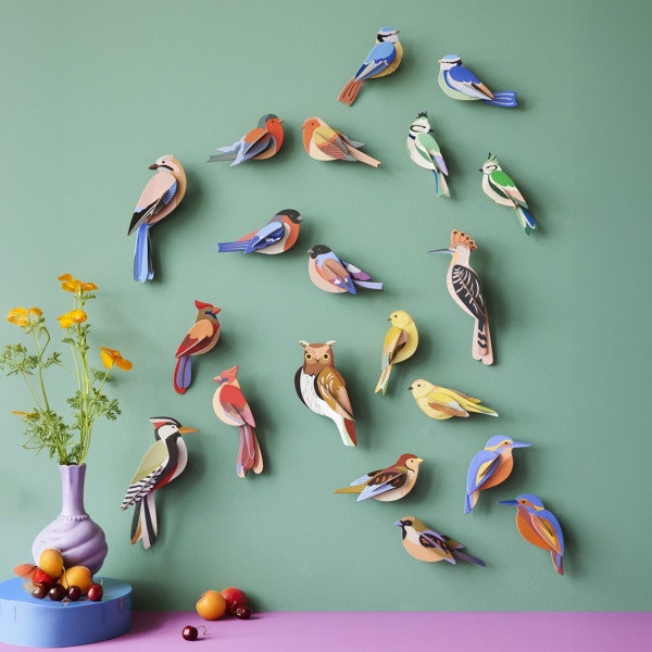 Studio Roof Garden Bird Citrinella Pair - Image 3