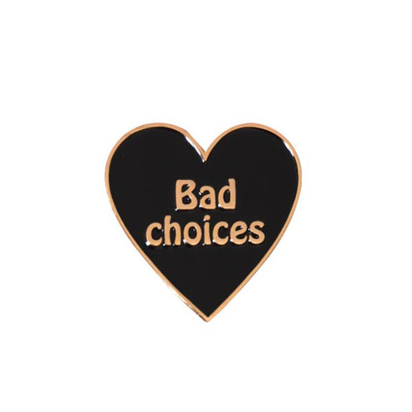 Ahoy Kollektiv Spilla Smaltata "bad Choices"