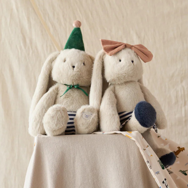 Liewood "babette" Pupazzo Coniglio Con Fiocco - immagine 2