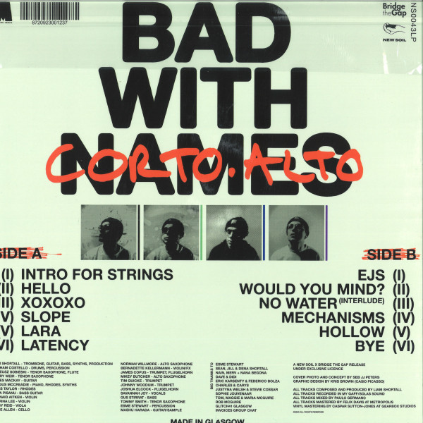 Corto.alto Bad With Names Vinyl - Image 2