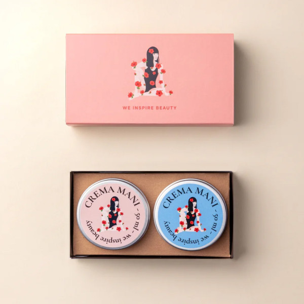 We Inspire Beauty Hand Cream Box