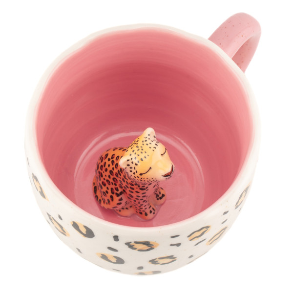 Sass&belle Tazza Sorpresa Leopardo