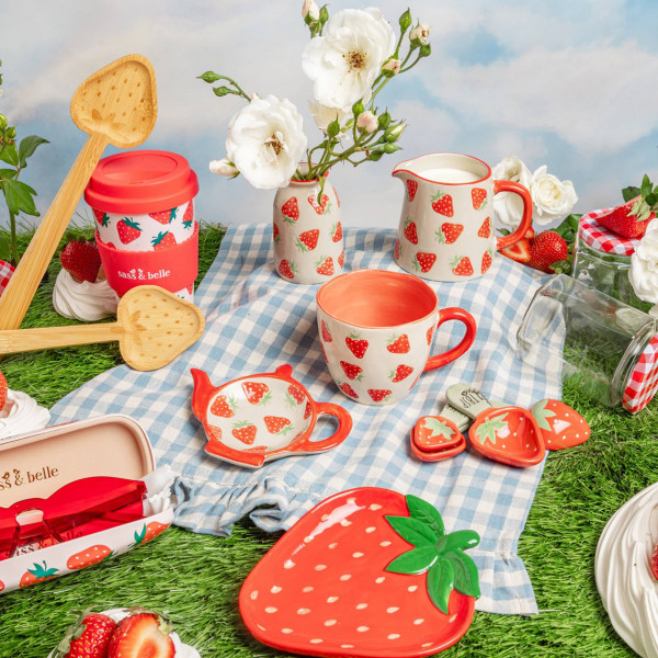 Sass&belle Strawberry Trinket Dish - Image 3