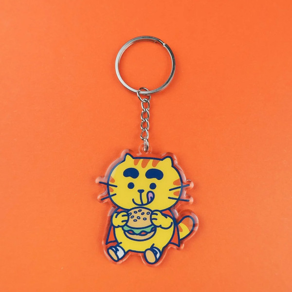 Yeaaah Studio "brioche - Burger" Keychain - Image 3