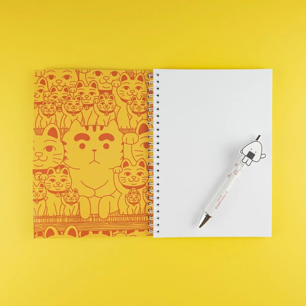 Yeaaah Studio "maneki-neko" Taccuino Spirale - immagine 3