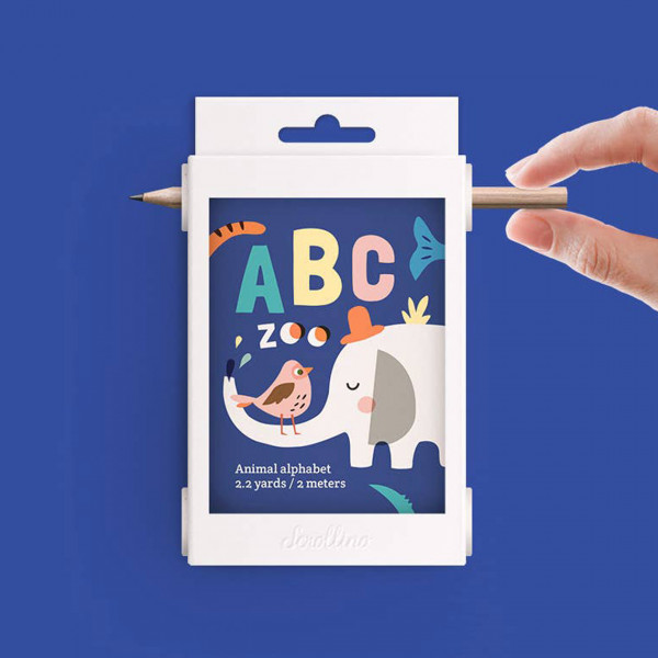 Scrollino Kid’s Pocket Game Abc Zoo