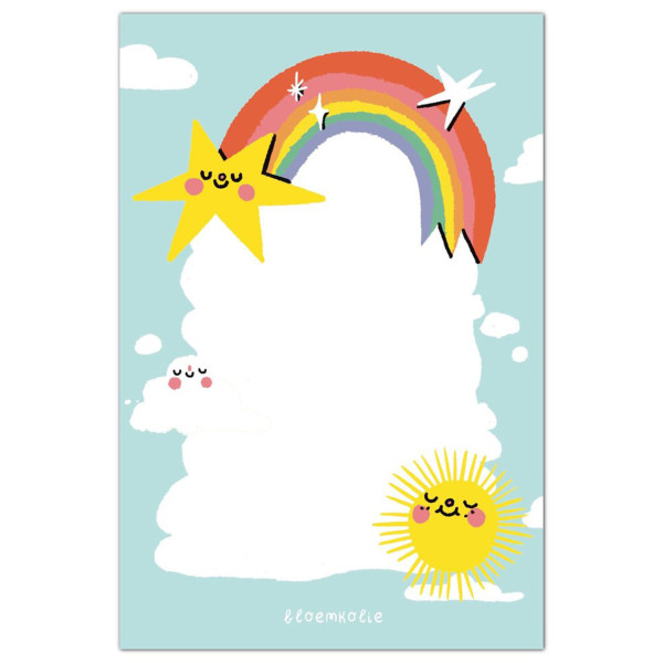 Bloemkolie Bloc-notes Arcobaleno