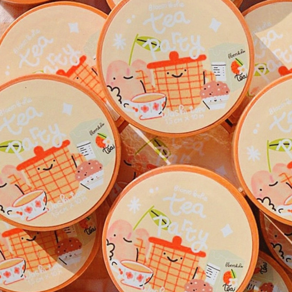 Bloemkolie Nastro Washi Tape Tea Party