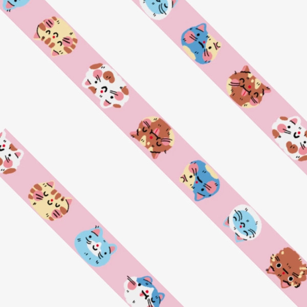 Bloemkolie Cats Washi Tape - Image 3