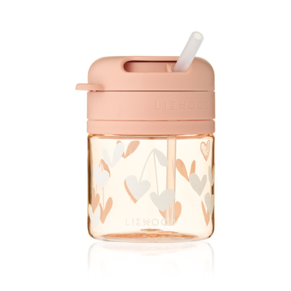 Liewood "pavia" Tritan Straw Cup 280 Ml Sweethearts - Image 2