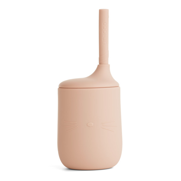 Liewood "ellis" Sippy Cup Cat Rose
