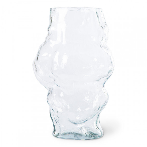 Hk Living Vaso In Vetro Cloud Alto - immagine 3