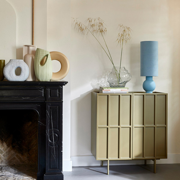 Hk Living Vaso In Vetro Cloud Alto - immagine 4