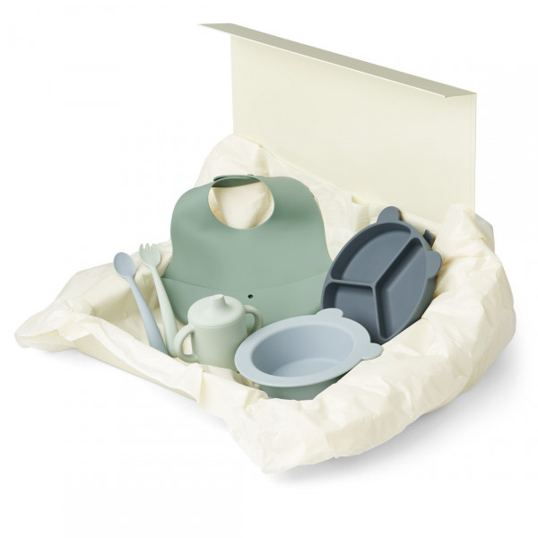 Liewood "stina" Gift Set Mr Bear Dusty Mint - Image 3