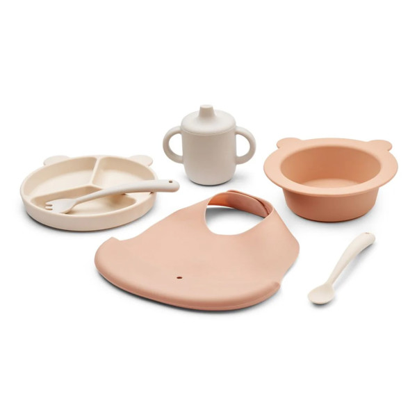 Liewood "stina" Gift Set Mr Bear Rose