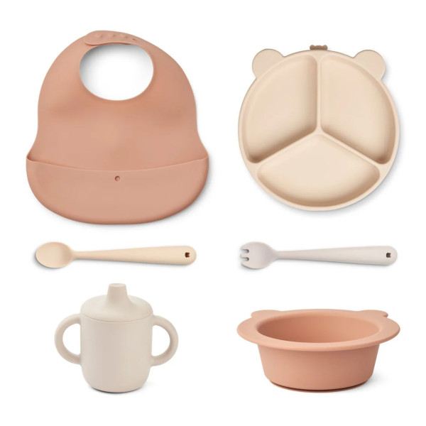 Liewood "stina" Gift Set Mr Bear Rose - Image 3