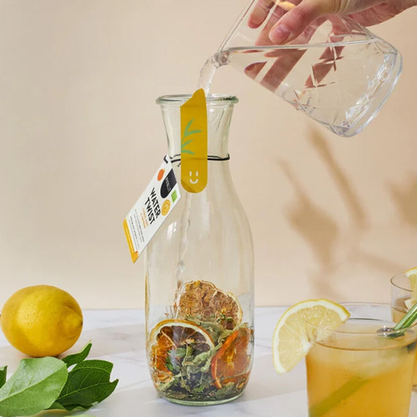 Pineut Acqua Aromatizzata Con Limone E Menta - immagine 2