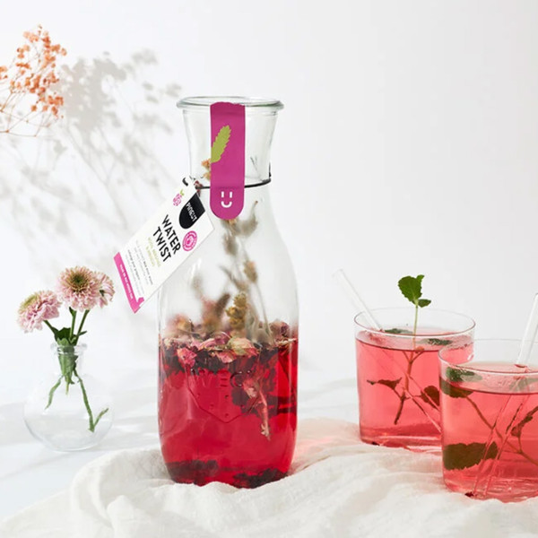 Pineut Acqua Aromatizzata Con Rosa Ibisco E Tè Di Montagna - immagine 3