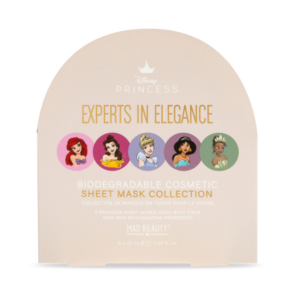 Mad Beauty Disney Princess Cosmetics Sheet Mask Collection