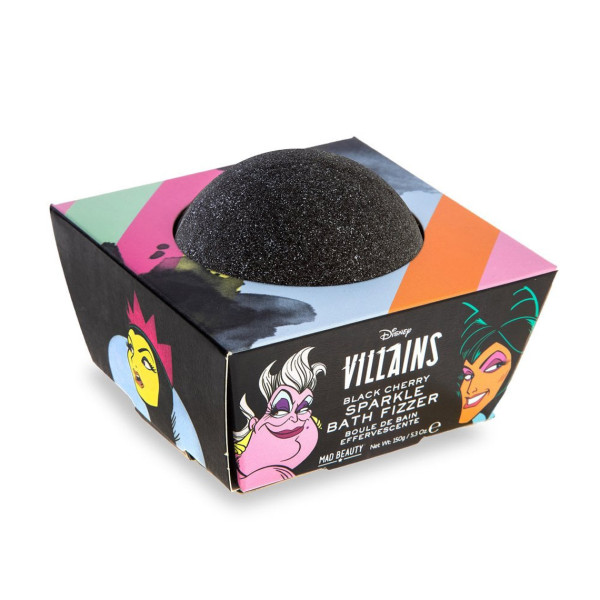 Mad Beauty Disney Villains Bath Fizzer Black Sparkle