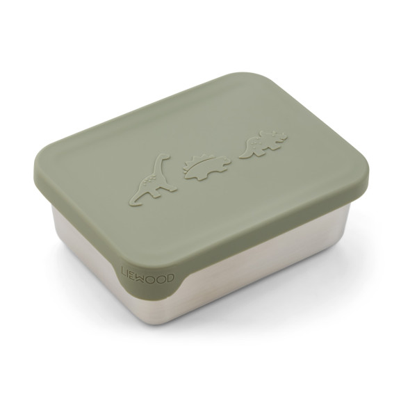 Liewood "ako" Snack Box Dino Green