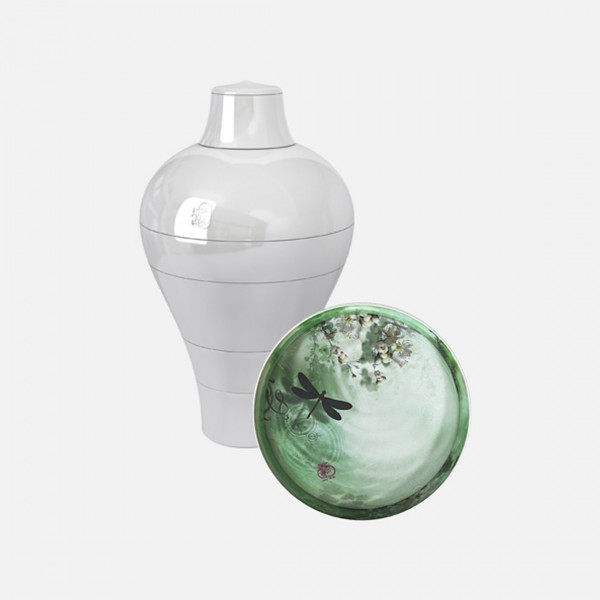 Ibride Ming Vase Blanc