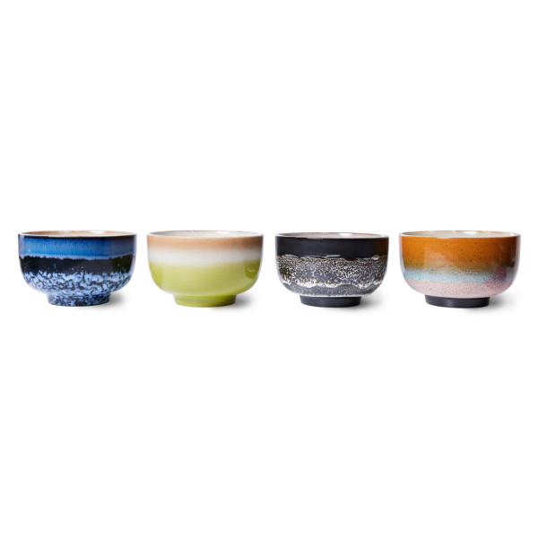 Hk Living 70's Noodle Bowls Groovy Set Of 4 - Image 3
